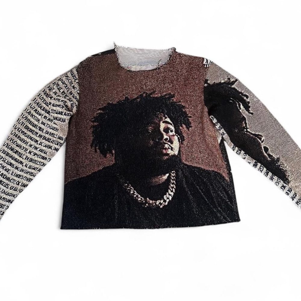Rod Wave Custom Made Knitted Sweater